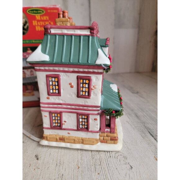 A wonderful Life Bedford falls Mary hatch's house Vintage village accessory xmas - Picture 3 of 8